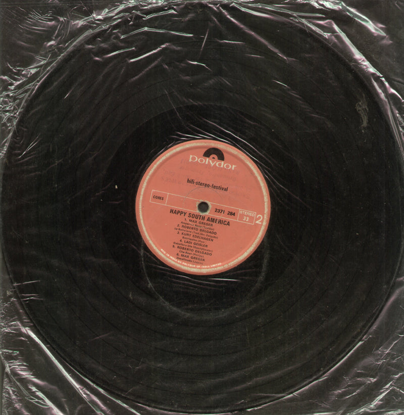 No Sleeve by Hifi-Stereo Happy South America — LP vinyl record cover