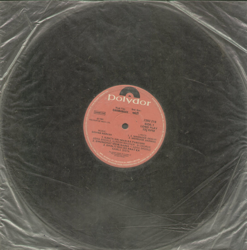 No Sleeve by Ghamandee — LP vinyl record cover