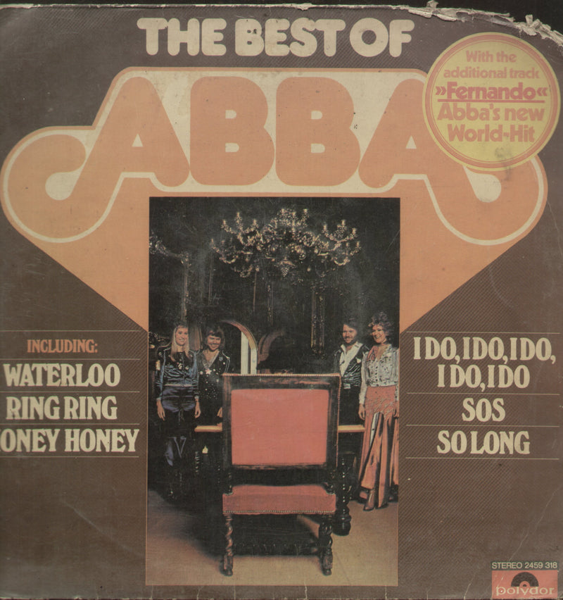 The Best of Abba — LP vinyl record cover