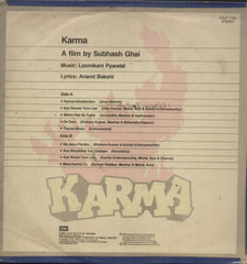 Karma - Hindi Bollywood Vinyl LP