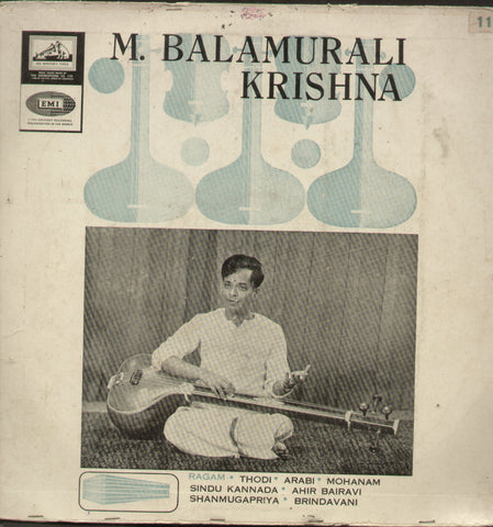 M. Balamurali Krishna - Classical Bollywood Vinyl LP