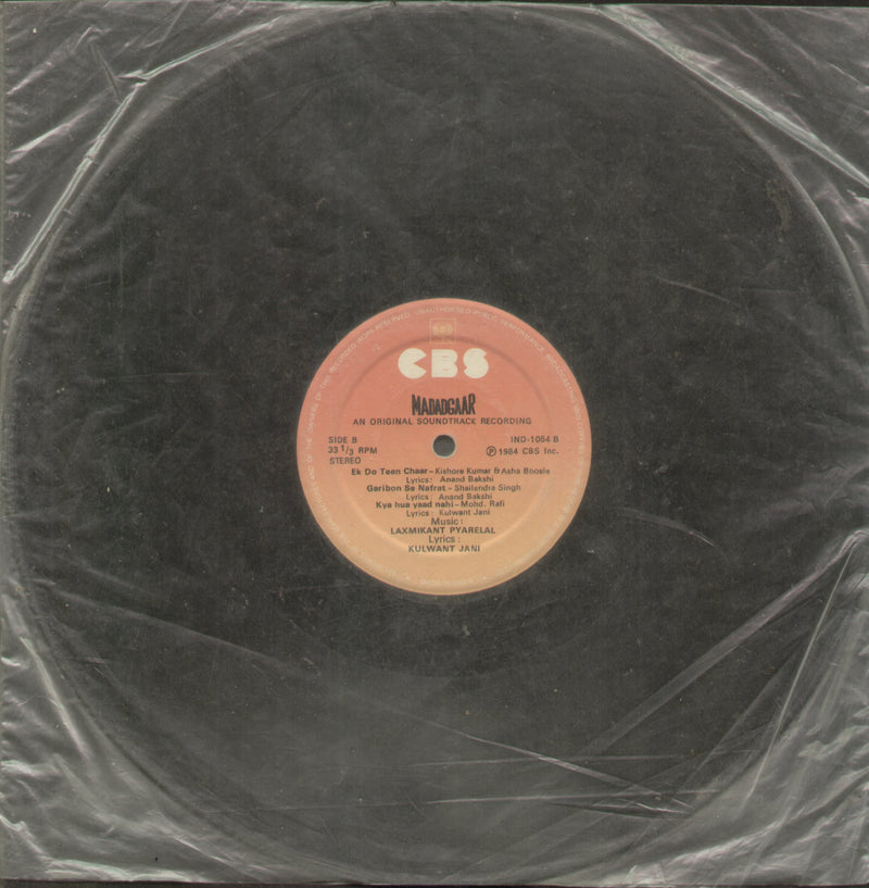 No Sleeve by Madadgaar — LP vinyl record cover