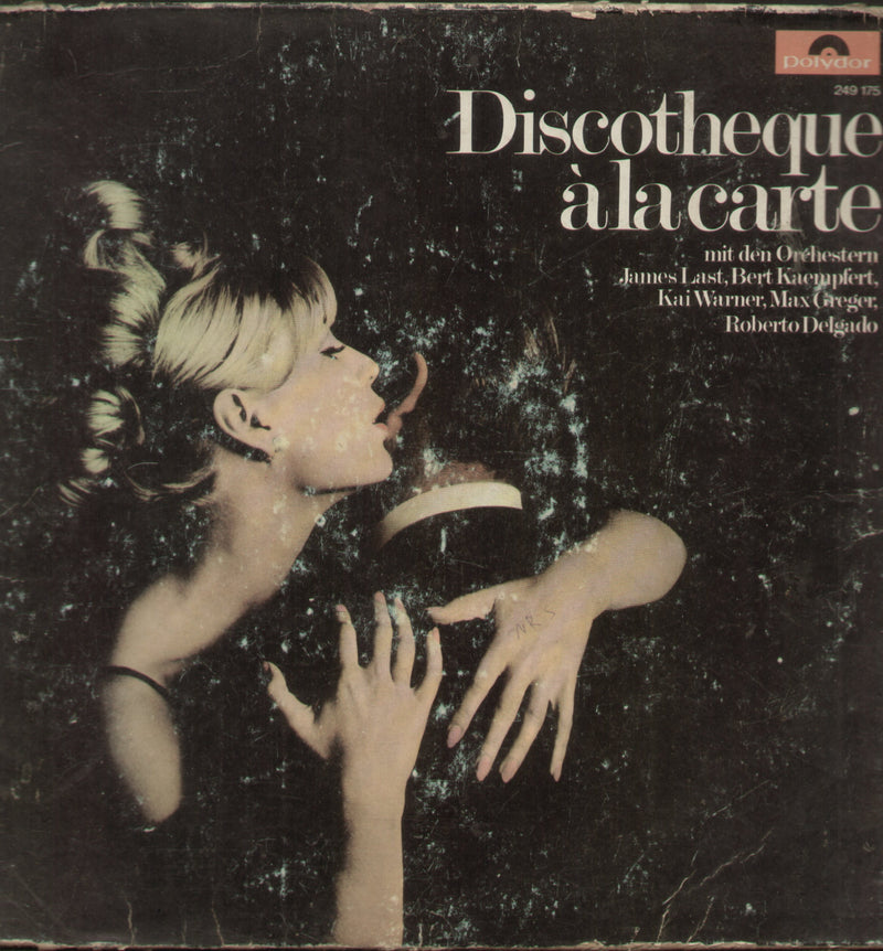 Discotheque alacarte — disco LP vinyl record cover