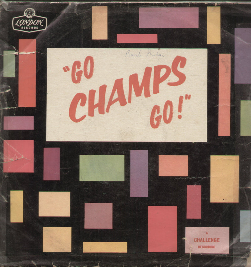 Go Champs Go — LP vinyl record cover