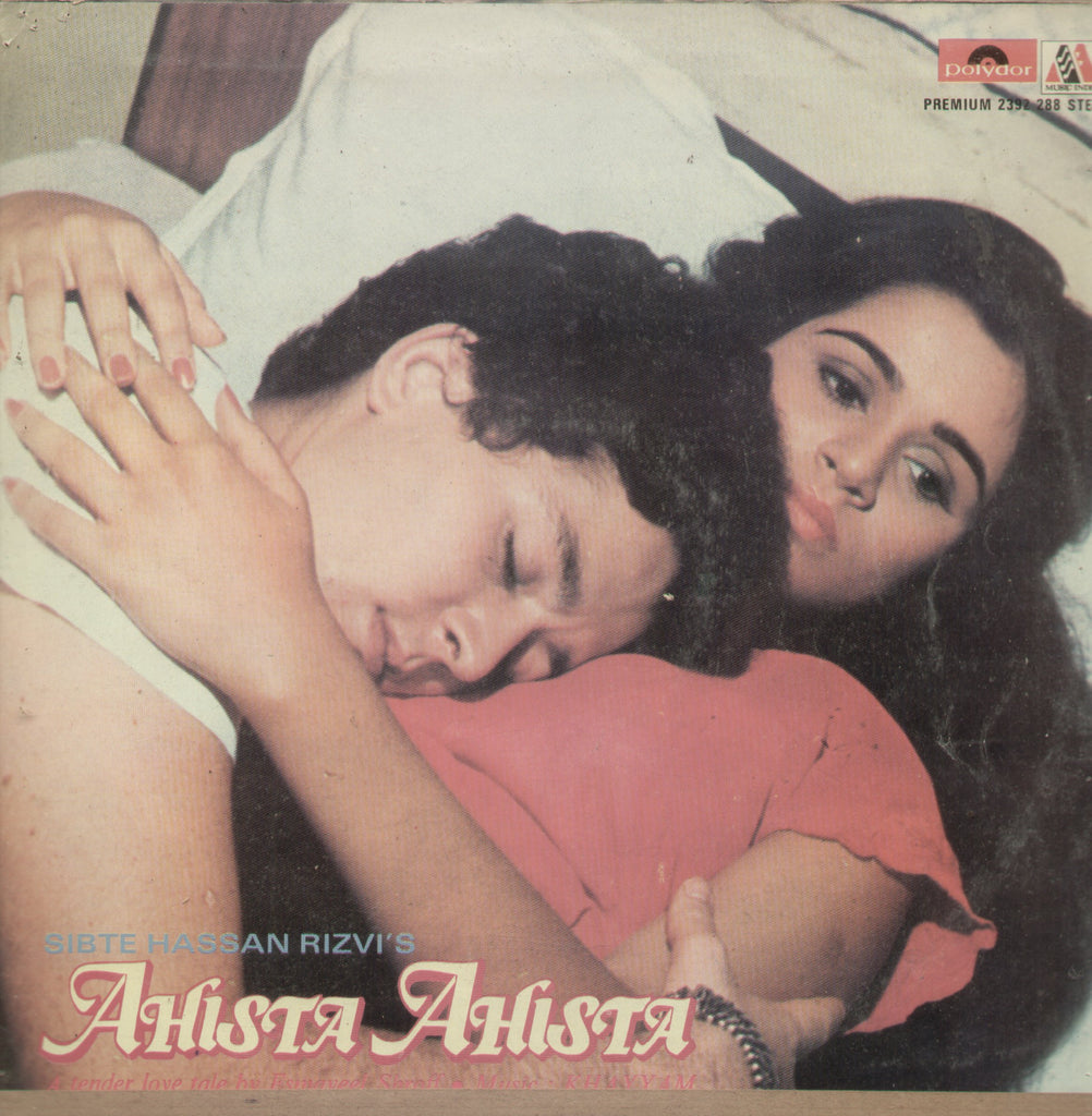 Ahista Ahista - Hindi Bollywood Vinyl LP