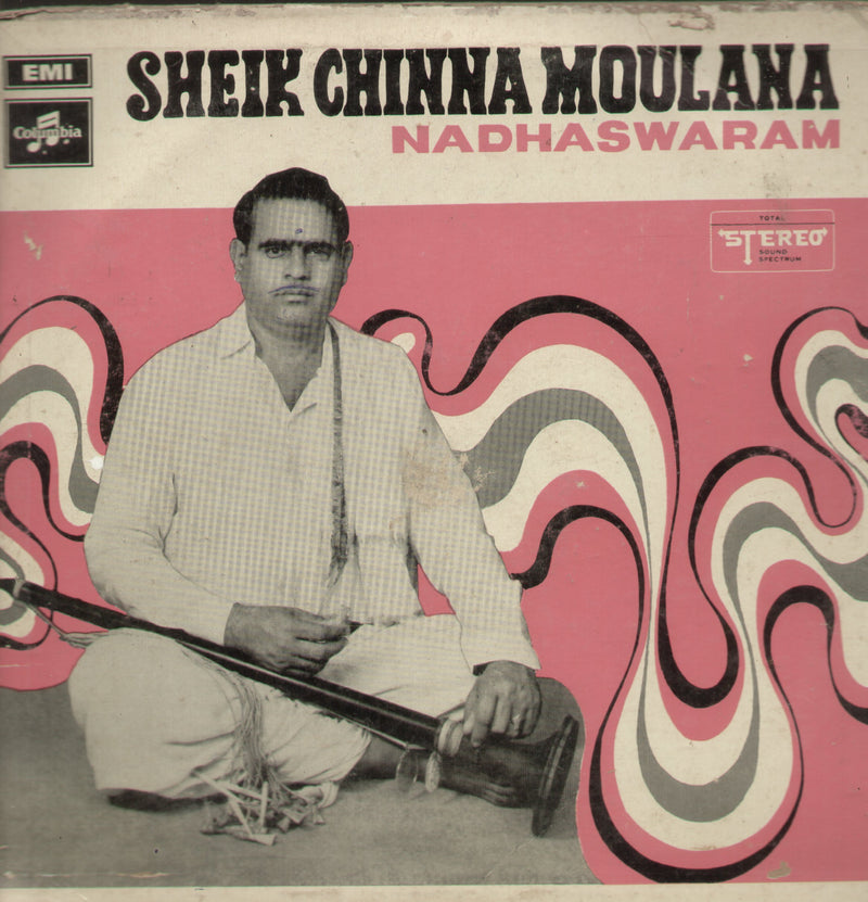 Sheik Chinna Moulana Nadhaswaram — Indian classical LP vinyl record cover