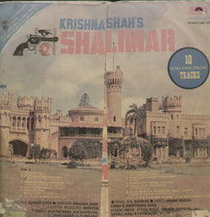 Shalimar - Hindi Bollywood Vinyl LP