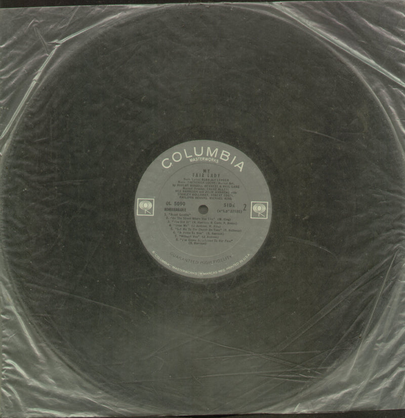 No Sleeve by My Fair Lady — LP vinyl record cover