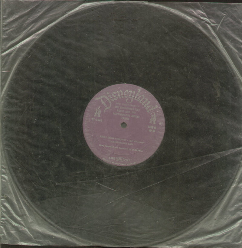 No Sleeve by The Enchanted Tiki Room and The Adventurous Jungle Cruise — LP vinyl record cover