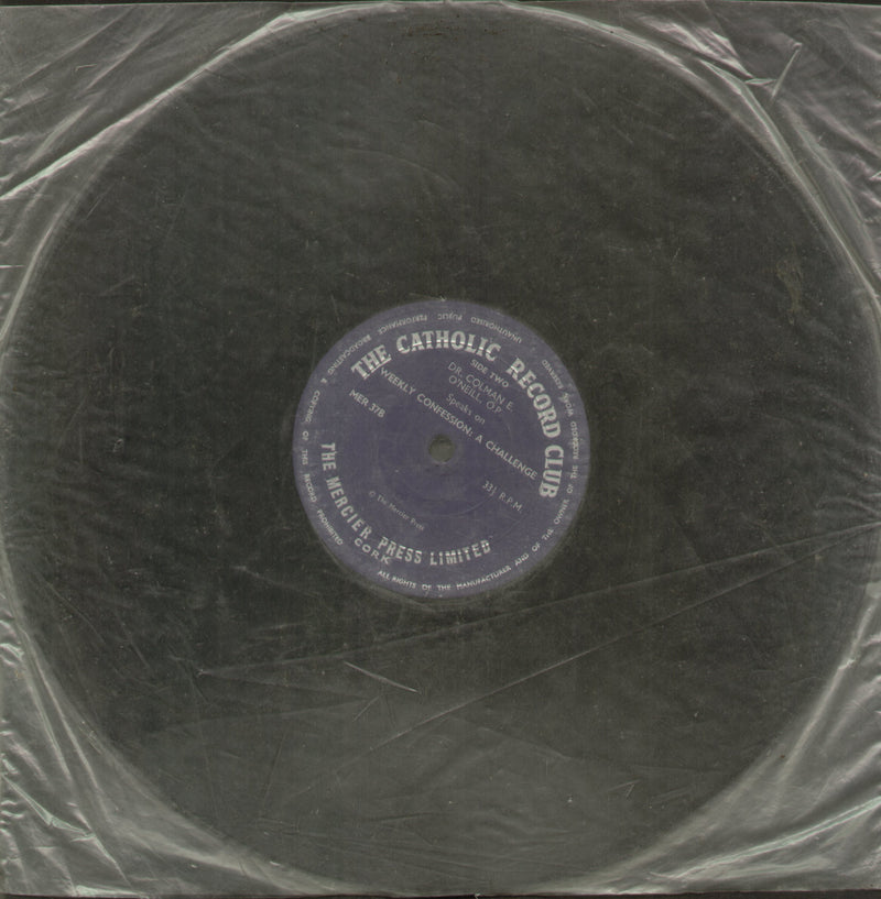 No Sleeve by Weekly Confession A Challenge — LP vinyl record cover