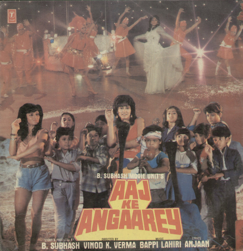 Aaj Ke Angaarey — LP vinyl record cover