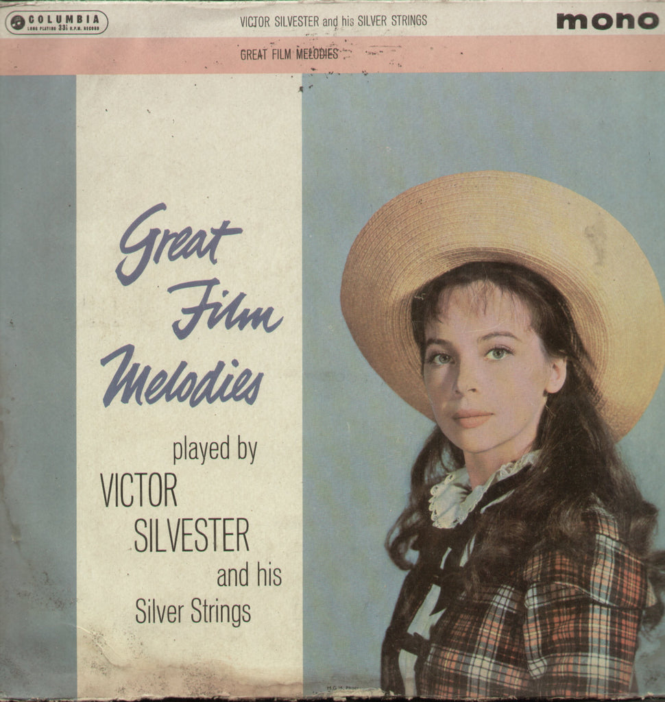 Great Film Melodies Played By Victor Silverster And His Silver Strings - English Bollywood Vinyl LP