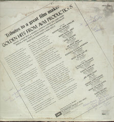 Golden Hits From AVM Production - Hindi Bollywood Vinyl LP