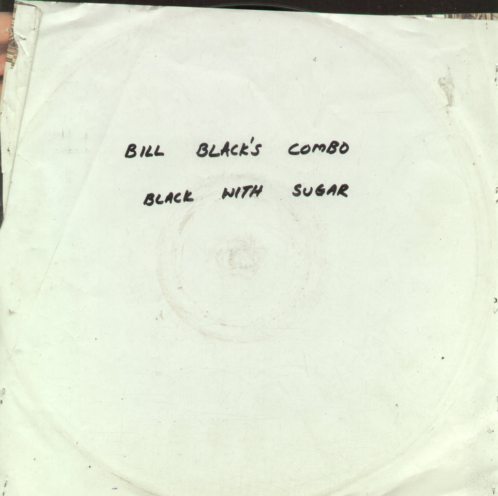 Bill Black's Combo Black With Sugar - English Bollywood Vinyl LP - No Sleeve
