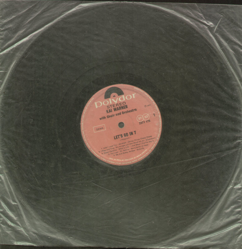 Englsh by Let's Go In 7 Kai Warner — LP vinyl record cover