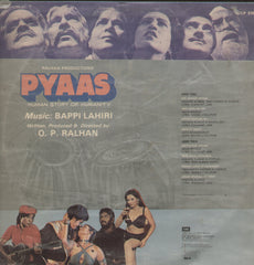 Pyaas - Hindi Bollywood Vinyl LP