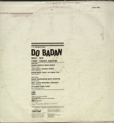 Do Badan - Hindi Bollywood Vinyl LP
