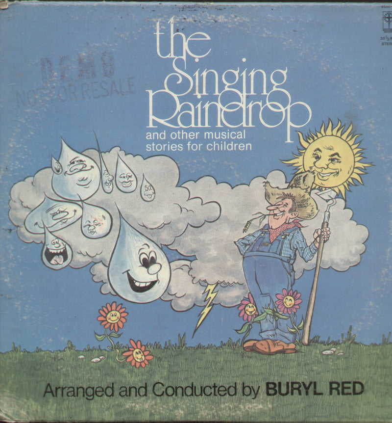 The Singing Raindrop — LP vinyl record cover