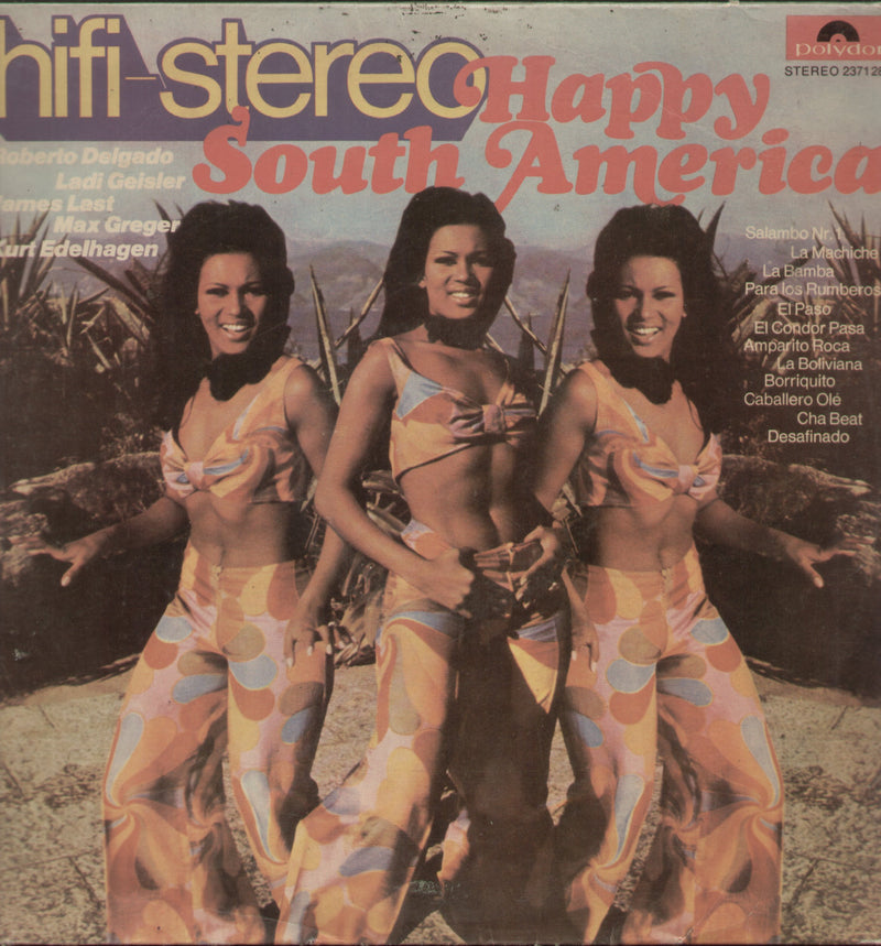 Hifi Stereo Happy South America — LP vinyl record cover
