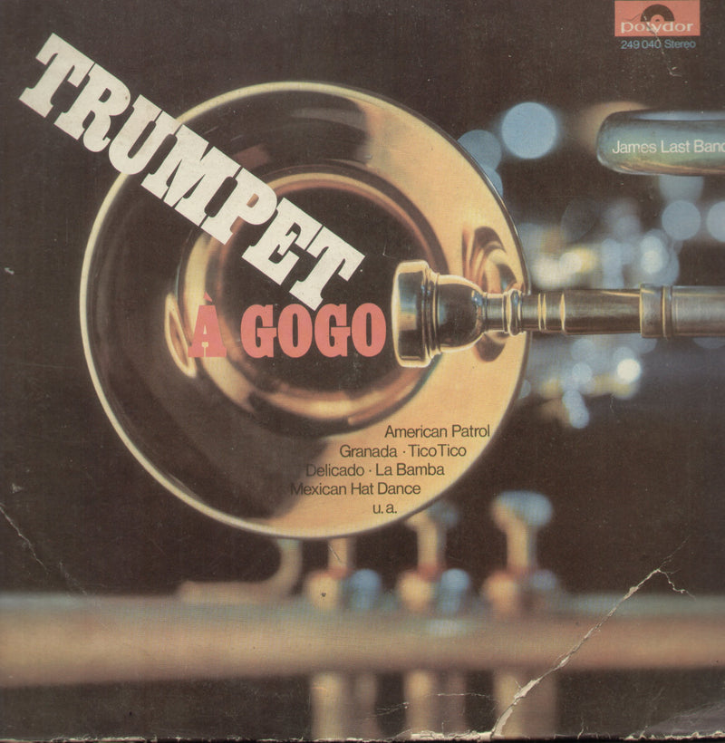 James Last Band Trumpet A Gogo — LP vinyl record cover