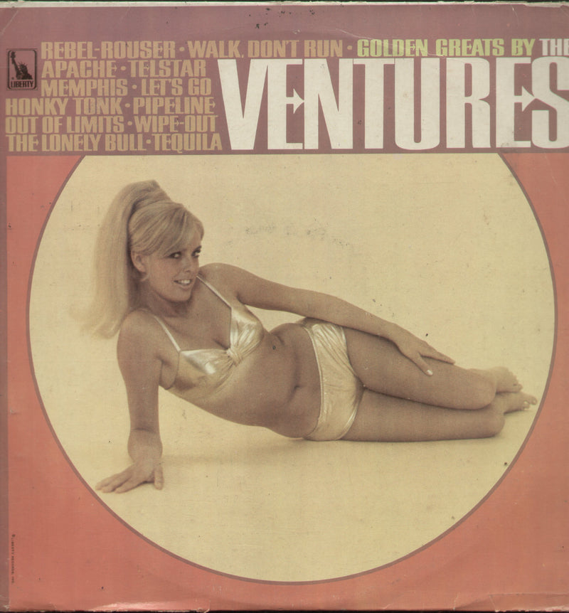 Golden Greats The Ventures — LP vinyl record cover