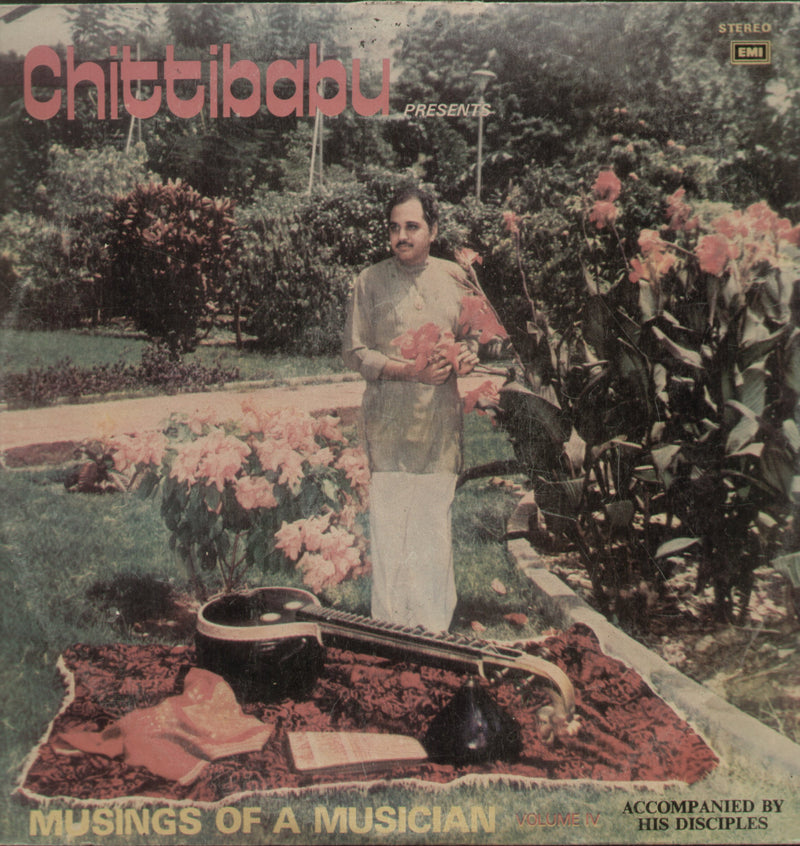 Chittibabu Musings of a Musician (Instrumental) — instrumental LP vinyl record cover