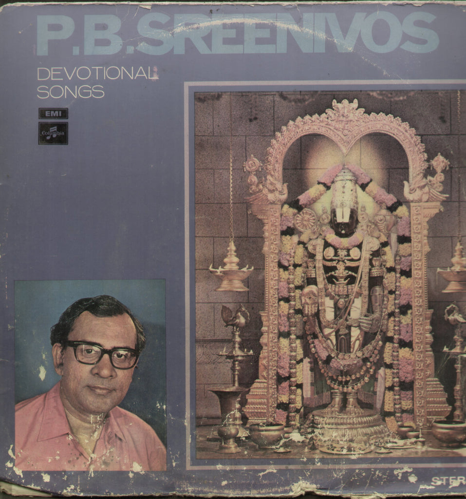 Devotional Songs (Sanskrit) P.B. Sreenivos - Sanskrit Bollywood Vinyl LP