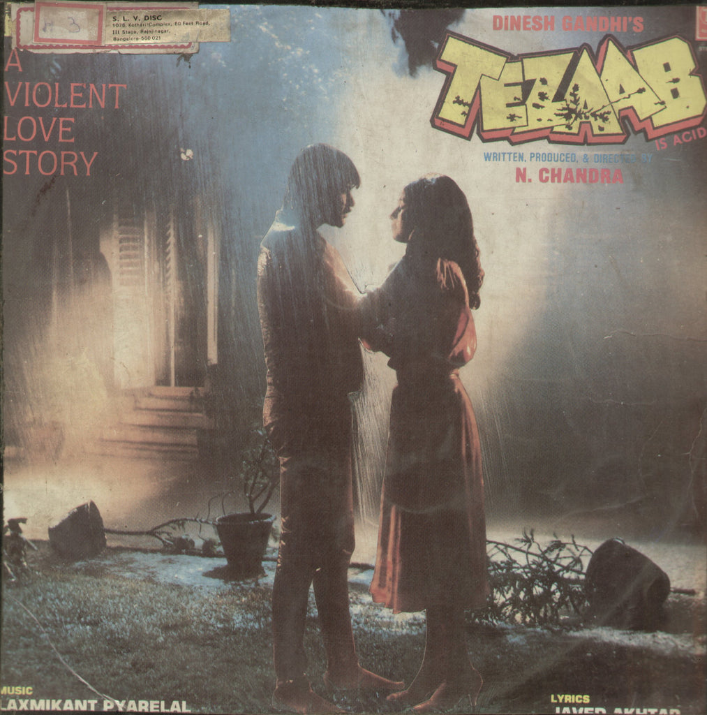 Tezaab - Hindi Bollywood Vinyl LP