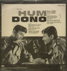 Hum Dono - Hindi Bollywood Vinyl LP