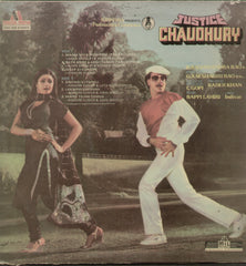 Justice Chowdhury - Hindi Bollywood Vinyl LP