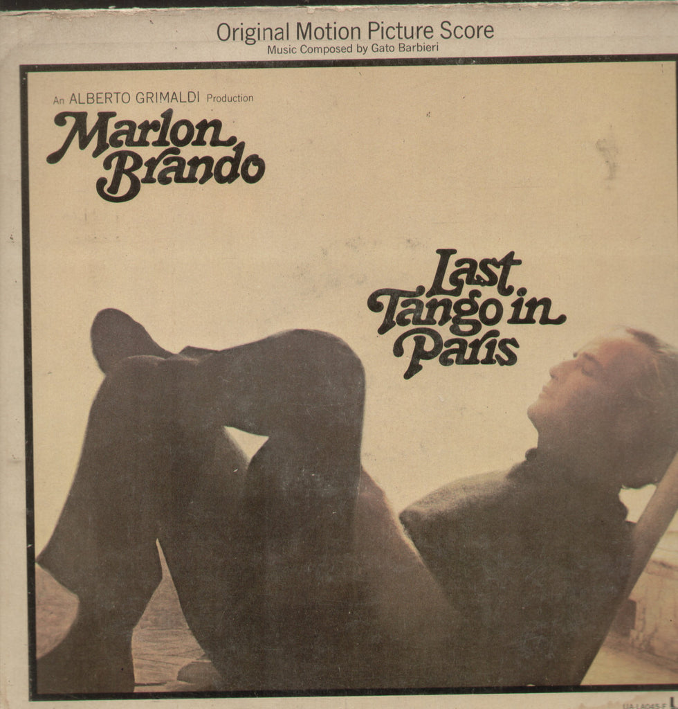 Marlon Brando Last Tango In Paris - English Bollywood Vinyl LP
