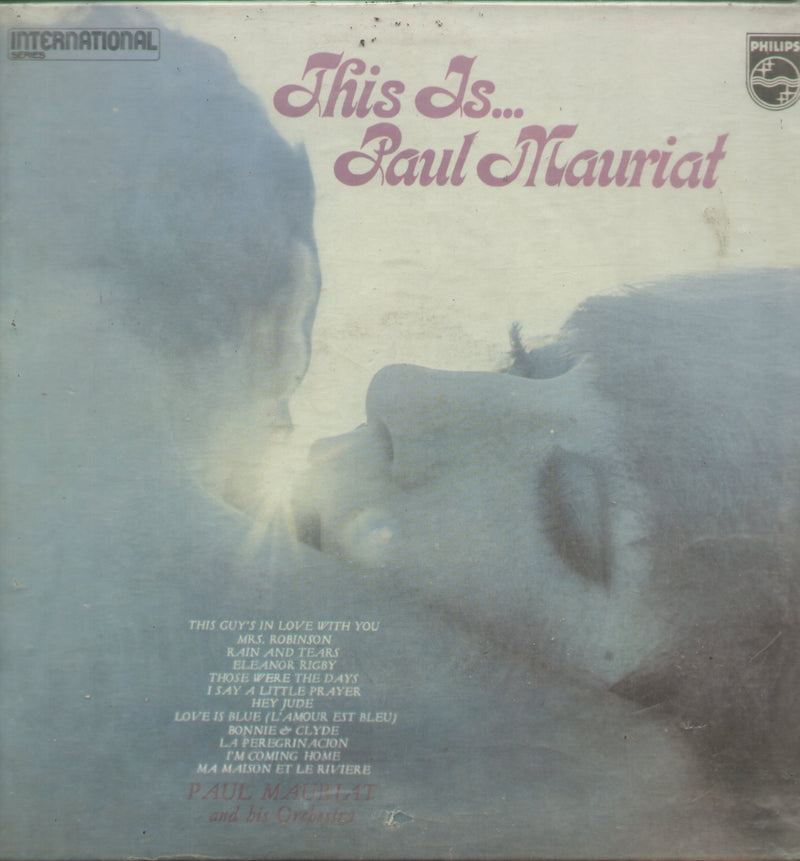 This is Paul Mauriat — LP vinyl record cover