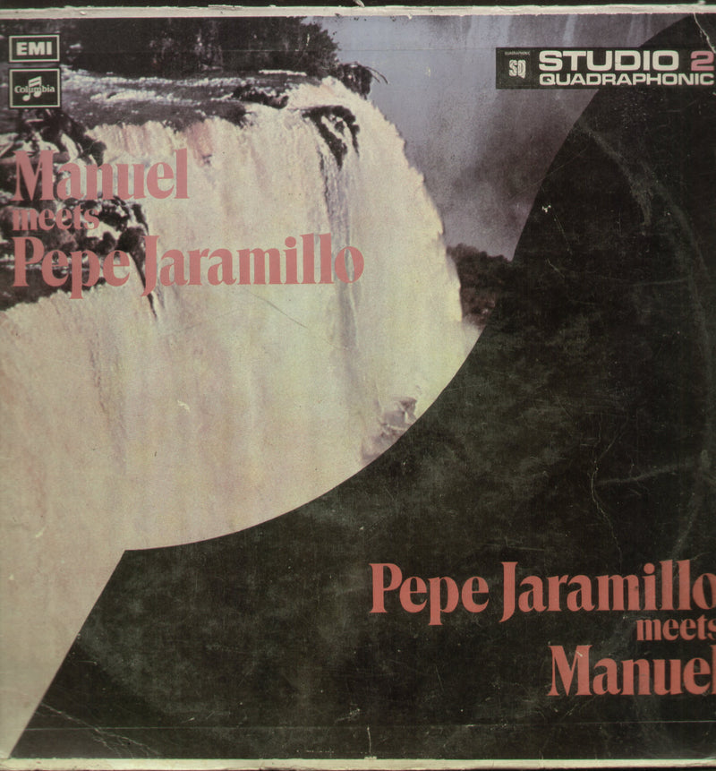 Manuel Meets Pepe Jaramillo Pepe Jaramillo Meets Manuel — LP vinyl record cover