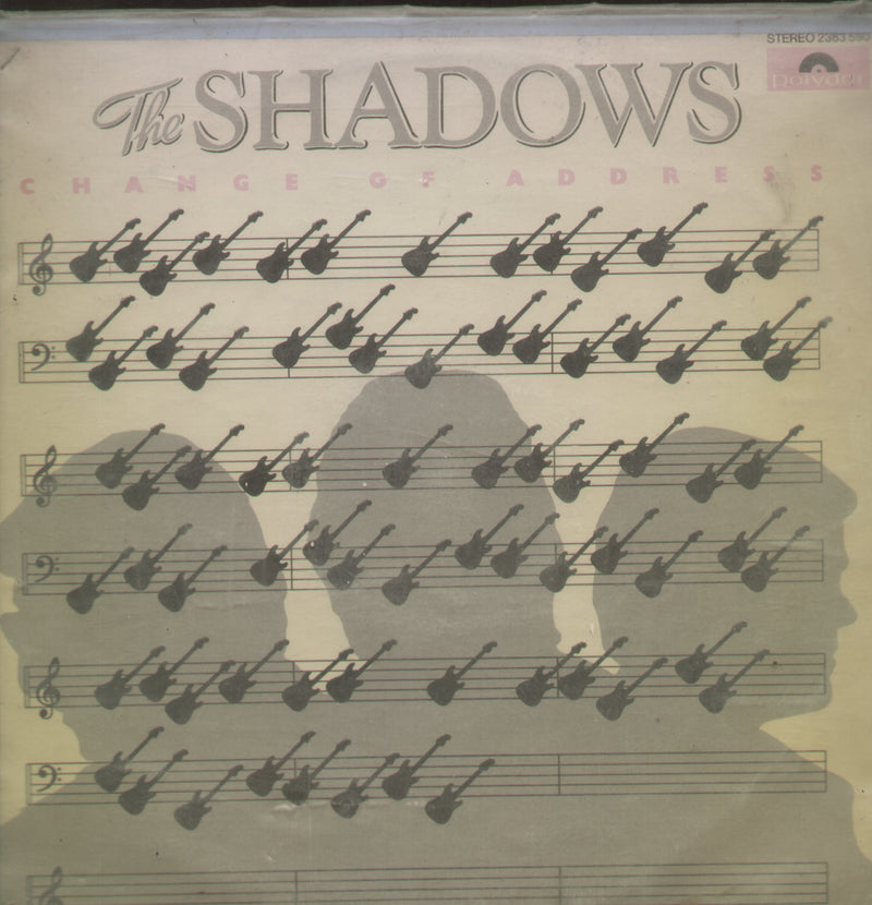 The Shadows Change of Address — 1992 LP vinyl record cover