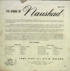 The Genius of Naushad - Compilations Bollywood Vinyl LP