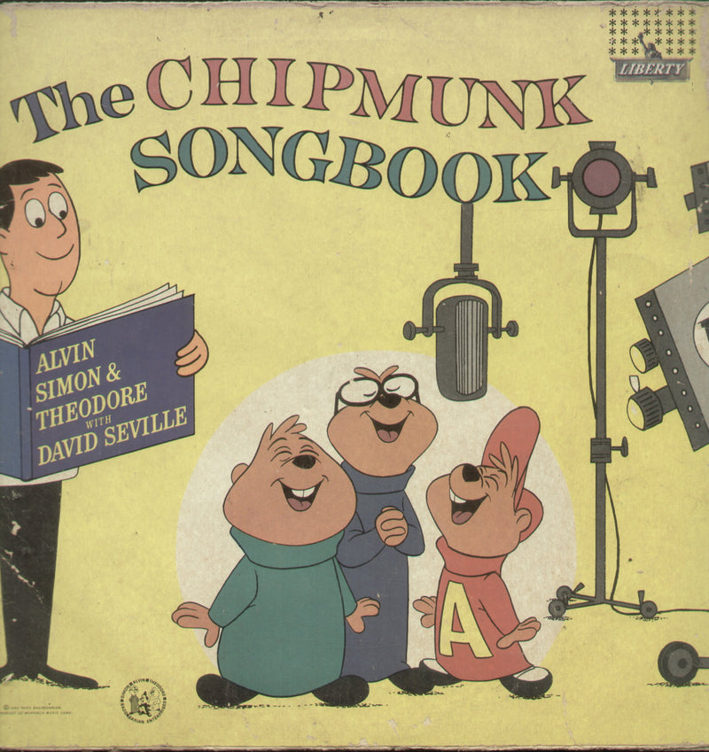 The Chipmunk Songbook — LP vinyl record cover