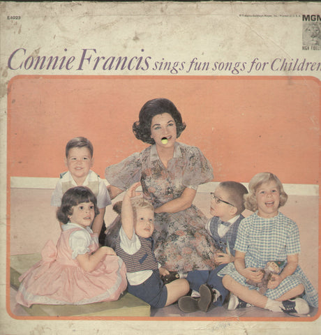 Connie Francis Sings Fun Songs For Children - English Bollywood Vinyl LP