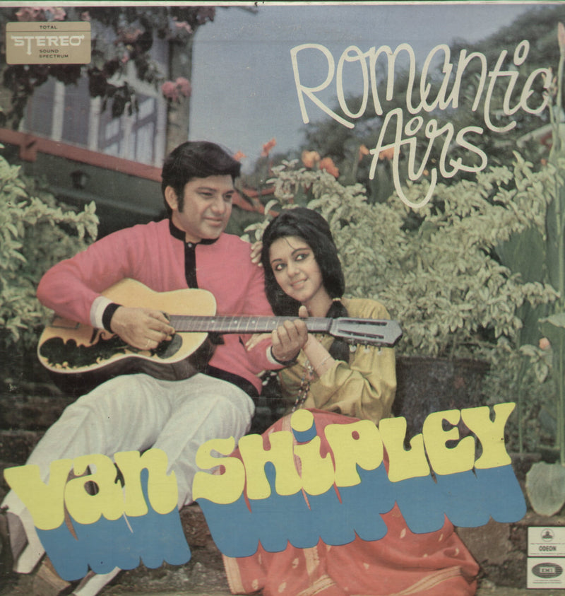 Romantic Airs by Van Shipley — instrumental LP vinyl record cover