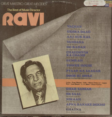 The Best of Music Director Ravi - Hindi Compilations Bollywood Vinyl LP