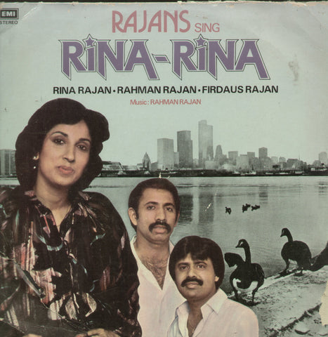 Rajans Sing Rina Rina - Ghazals Bollywood Vinyl LP