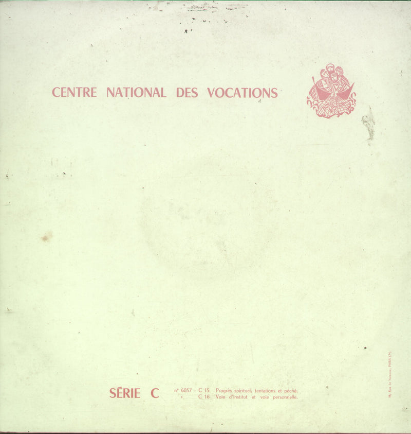 Centre National Des Vocations Serie C — LP vinyl record cover