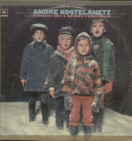 Andre Kostelanetz Wishing You a Merry Christmas - English Bollywood Vinyl LP