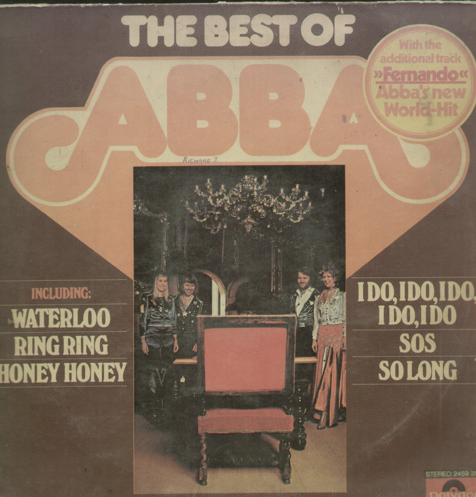 The Best of Abba - English Bollywood Vinyl LP
