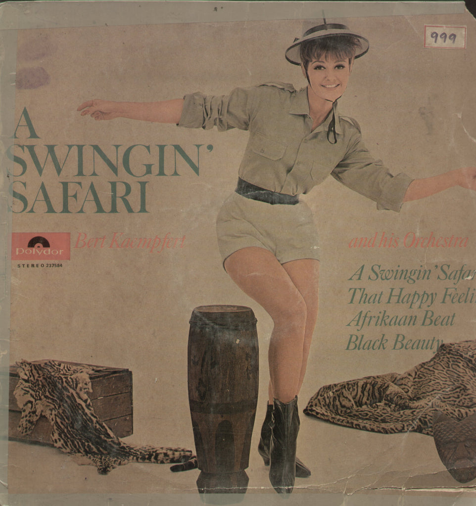 A Swingin Safari Kaempfert and His Orchestra - English Bollywood Vinyl LP