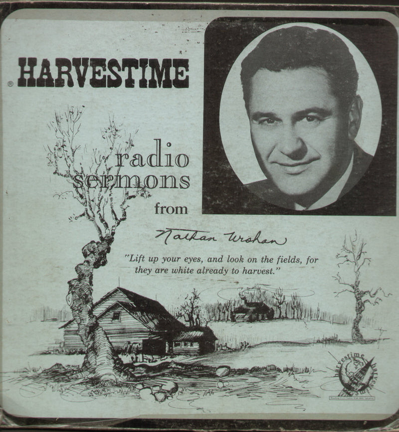 Radio Sermons From Nathan Urshan — LP vinyl record cover