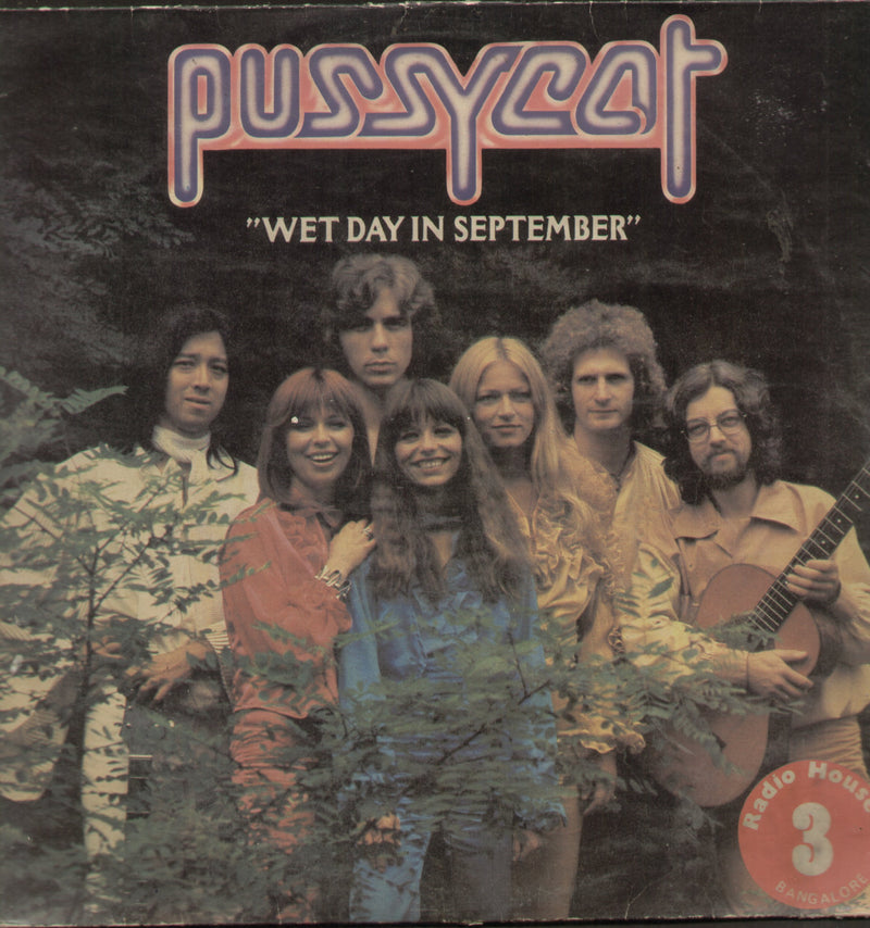 Pussy Cat Wet Day In September — LP vinyl record cover