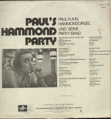 Paul Kuhn Pauls Hammond Party - English Bollywood Vinyl LP