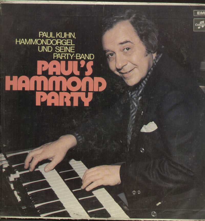 Paul Kuhn Pauls Hammond Party — LP vinyl record cover