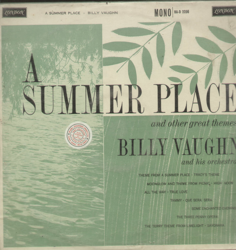 A Summer Place and Other Great Themes — LP vinyl record cover