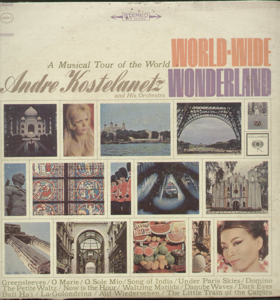 World Wide Wonderland A Musical Tour of The World - English Bollywood Vinyl LP